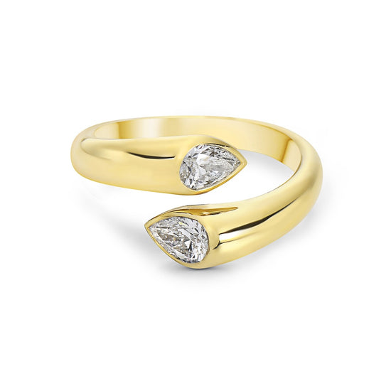 Charles Krypell Reflection Bypass Ring