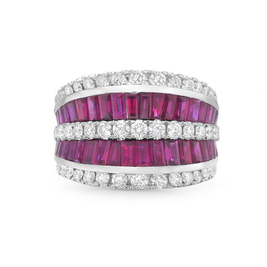 Charles Krypell Five Row Signature Band