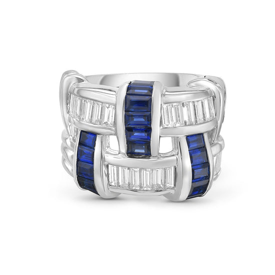 Charles Krypell Signature Basket Weave Ring