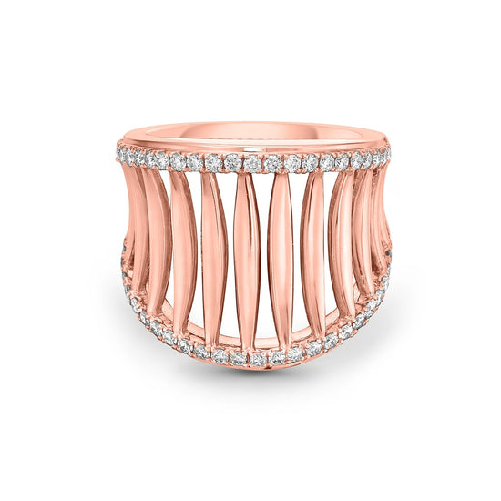 Charles Krypell Birdcage Saddle Ring
