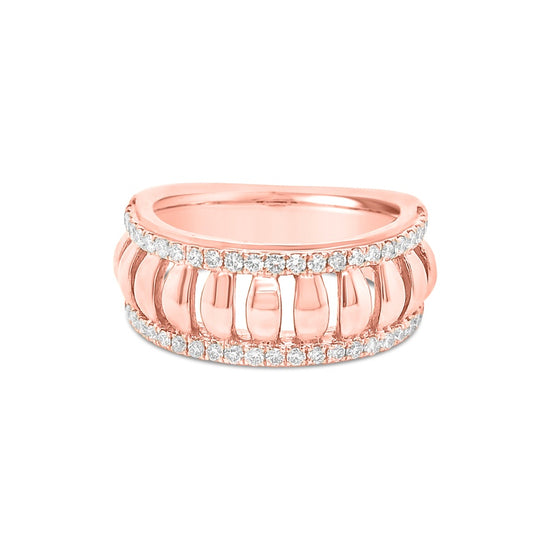Charles Krypell Birdcage Band Ring