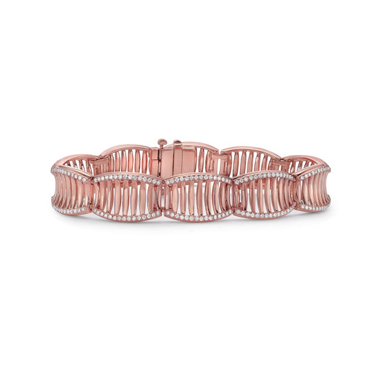 Charles Krypell Birdcage Saddle Link Bracelet