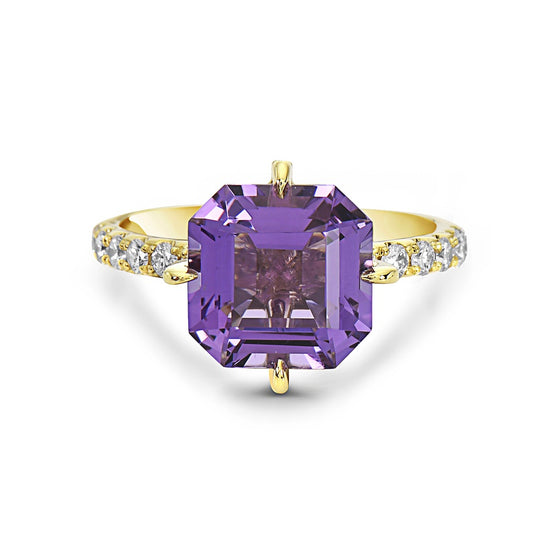 Charles Krypell Compass set Aquamarine Ring