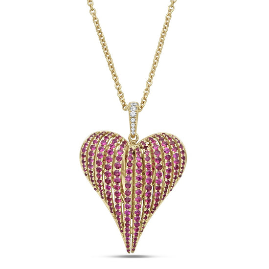 Charles Krypell Angel Heart Pendant