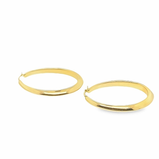18KT Gold Hoop Earrings