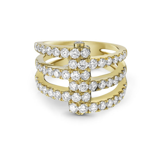 Charles Krypell Diamond Apparatus Ring