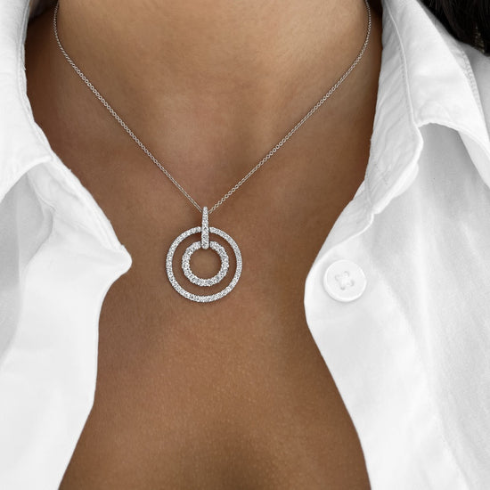 Double Circle Pendant