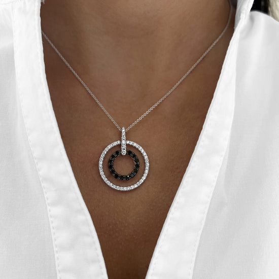 Double Circle Pendant