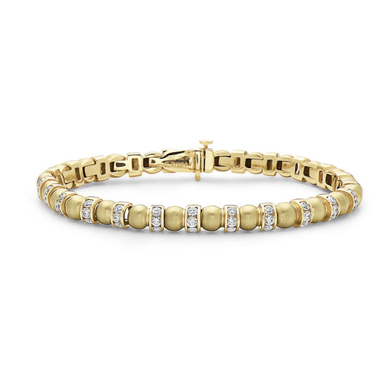 Charles Krypell Bead Link Bracelet