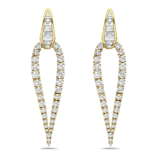 Charles Krypell The Flame Earrings