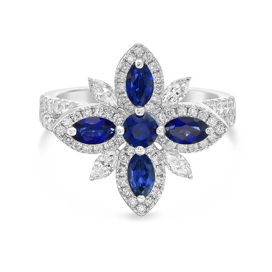 Charles Krypell Starburst Ring