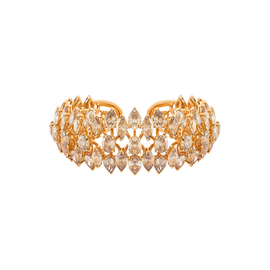 Etho Maria Multi-Cut Brown Diamond Bracelet