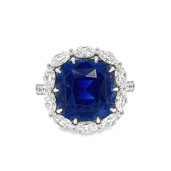 Royal Blue Sapphire Ring
