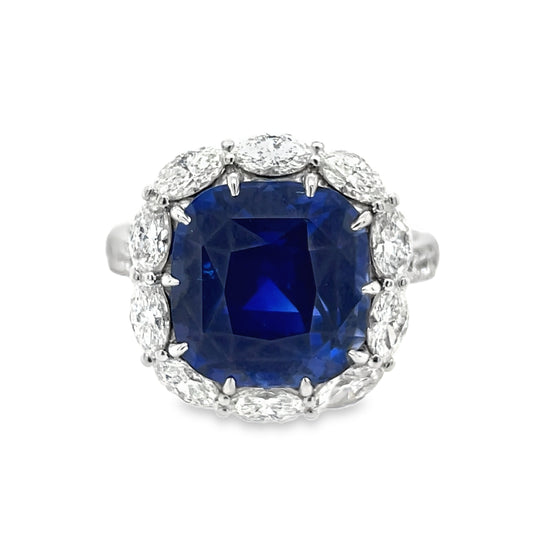 Royal Blue Sapphire Ring