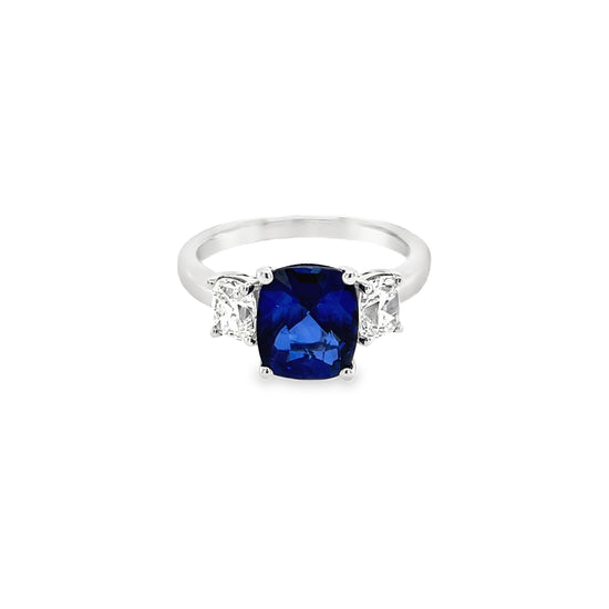 2CT Sapphire Ring