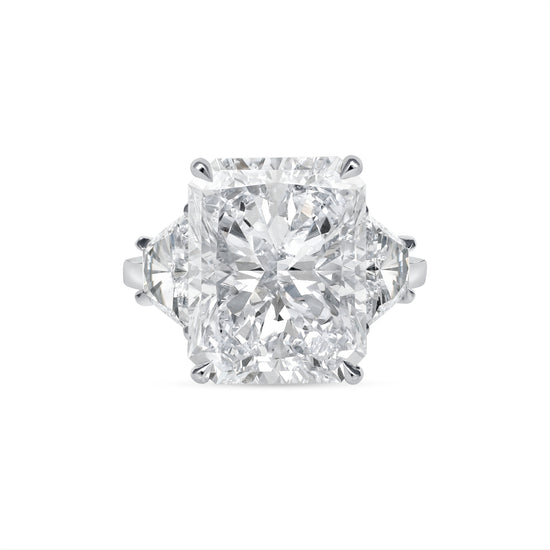 10CT Radiant Diamond Ring