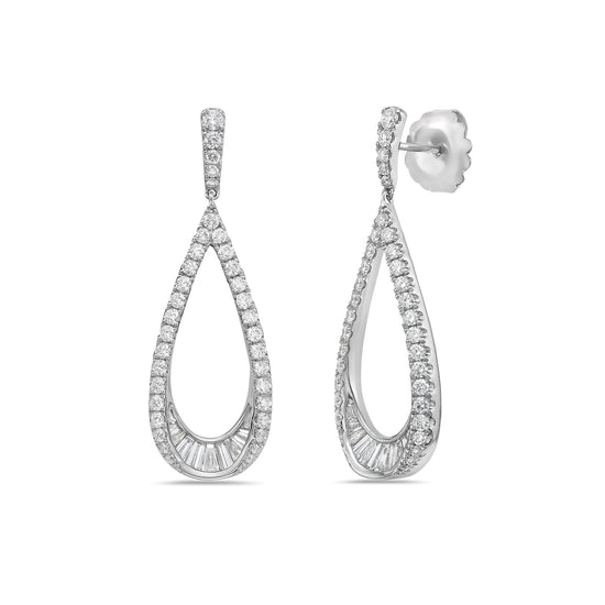 Charles Krypell Precious Pastel Teardrop Dangle Earrings