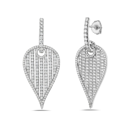 Charles Krypell Upside Down Teardrop Earrings