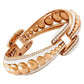 Etho Maria Hand-Carved Ceramic & Diamond Cabouchon Bangle Bracelet