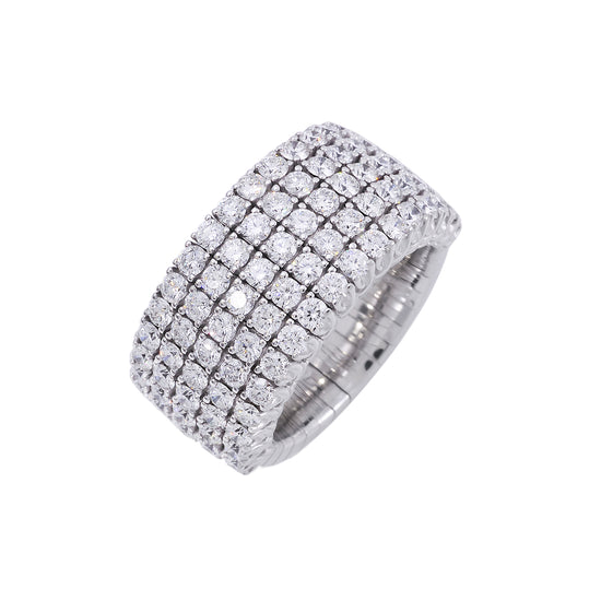 Picchiotti Xpandable™ 4.67CT Round Cut Eternity Ring