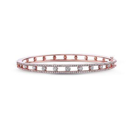 Charles Krypell Floating Diamond Bangle