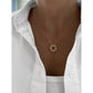 Charles Krypell Floating Diamond Circle Pendant