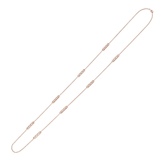 Charles Krypell Floating Diamond by the Yard Necklace