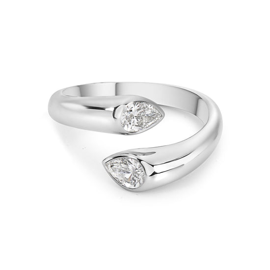 Charles Krypell Reflection Bypass Ring