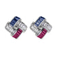 Charles Krypell Signature Basket Weave Earrings (Small Version)