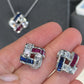 Charles Krypell Signature Basket Weave Earrings (Small Version)