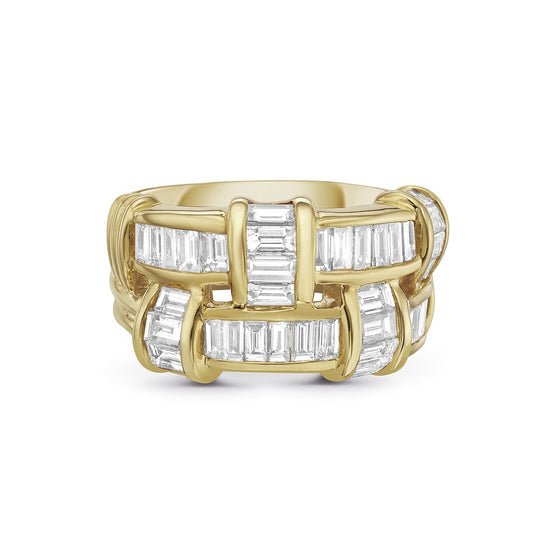Charles Krypell Signature Basket Weave Ring