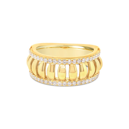 Charles Krypell Birdcage Band Ring
