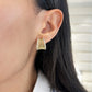 Charles Krypell Birdcage Concave Earrings