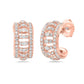 Charles Krypell Diamond Birdcage Huggie