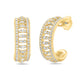 Charles Krypell Diamond Birdcage Huggie