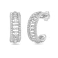 Charles Krypell Diamond Birdcage Huggie