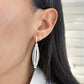 Charles Krypell Graduated Barrel Diamond Birdcage Earring