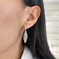 Charles Krypell Graduated Barrel Diamond Birdcage Earring