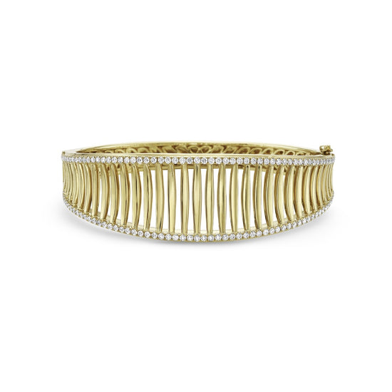 Charles Krypell Birdcage Saddle Bangle