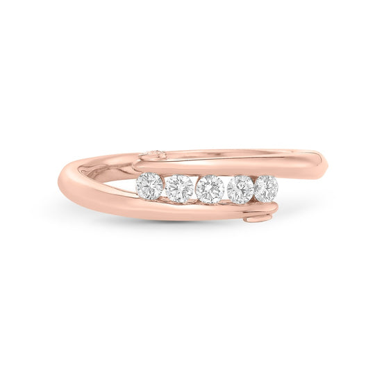 Charles Krypell Diamond Clutch Ring