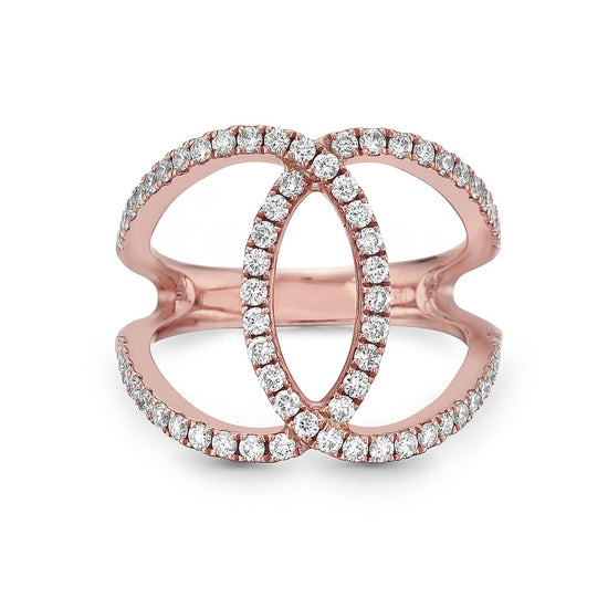 Charles Krypell Diamond Eclipse Ring
