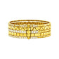 Etho Maria Diamond Reflexion Yellow Bangle Bracelet