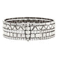 Etho Maria Diamond Reflexion White Bangle Bracelet