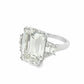 14.23CT Emerald Cut Diamond Ring