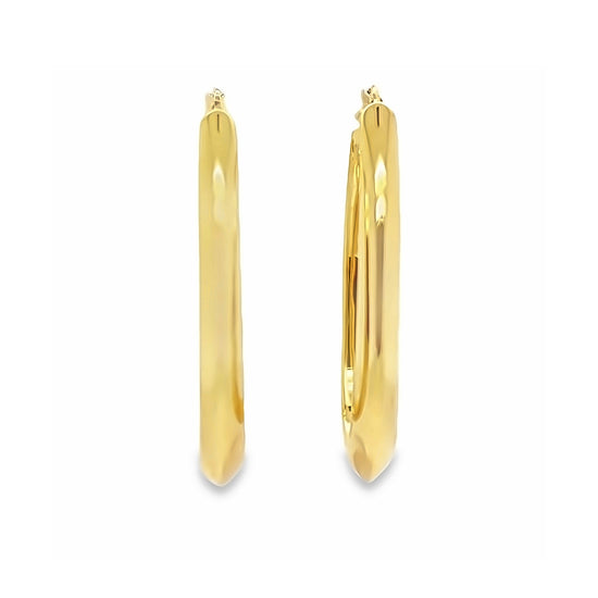 18KT Gold Hoop Earrings