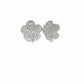 3.48CT Flower Diamond Earrings