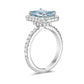 Charles Krypell Hidden Scarf Rubellite Tourmaline Ring