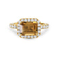 Charles Krypell Aquamarine Rocking Ring
