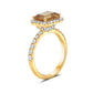 Charles Krypell Aquamarine Rocking Ring