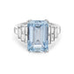 Charles Krypell Green Tourmaline Step Ring